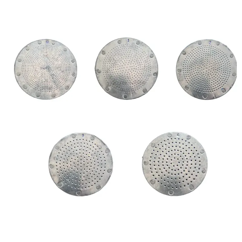 Sev Making Jali No. 0,1,2,3,4 (Pack of 5) for Commercial Hand Operated Sev Machine