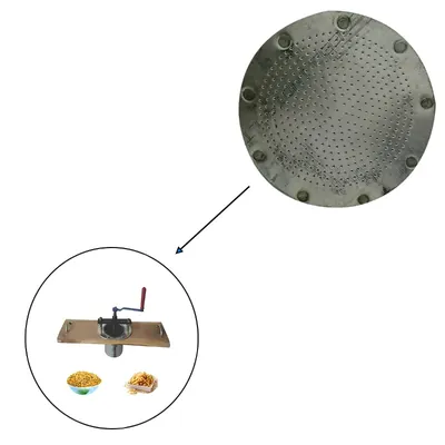 Sev Making Jali for Hand Operated Namkeen Machine, Diameter 6 Inch, Stainless Steel