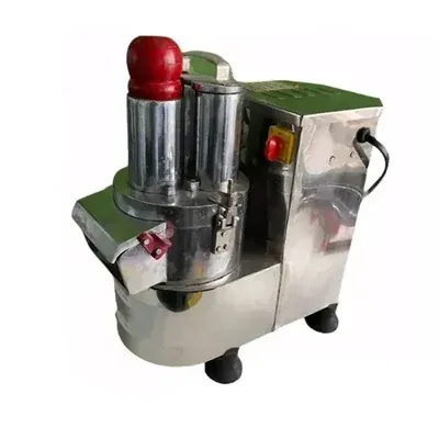 Commercial 1 HP Semi-Automatic Stainless Steel Vegetable Cutting Machine, 150-200 kg/hr Capacity