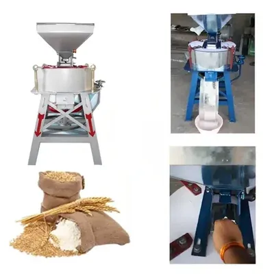 Commercial 14 Inch Horizontal Stone Janta Flour Mill/Atta Chakki With 2 HP Motor, 25 kg/hr Capacity