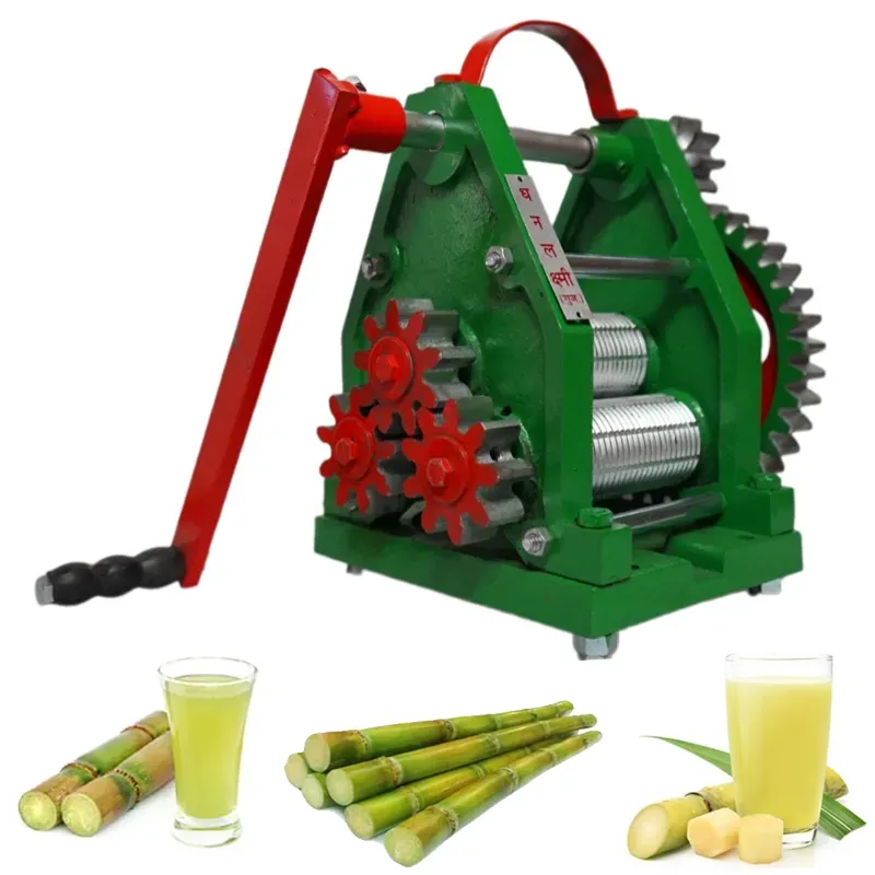 Manual Sugarcane Juice Machine With 3 CI Roller