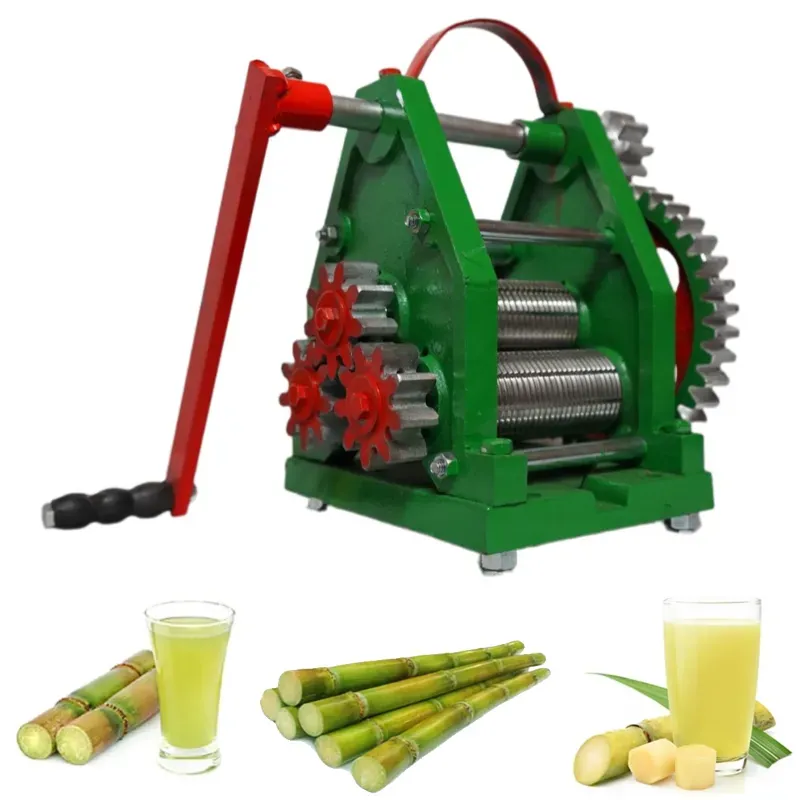 Manual Sugarcane Juice Machine With 3 SS Roller