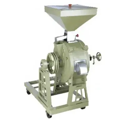 Commercial 14 Inch (350 mm) Vertical Stone Flour Mill/Atta Chakki 35 kg/hr With 3 HP Motor