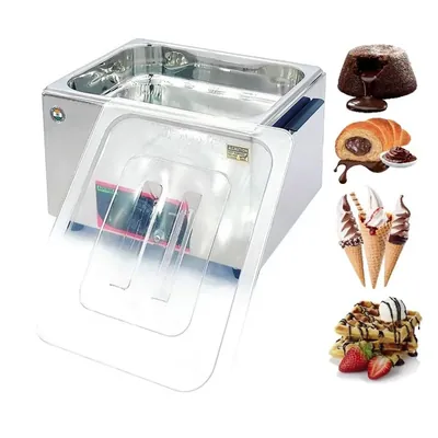 ADORMA CM 40 SGL Stainless Steel Chocolate Melter, 600 W with 1 Year Warranty