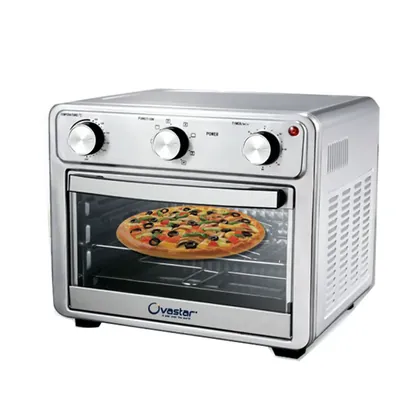Ovastar 25 Litre Oven Air fryer, Stainless Steel Body, Model OWOA-1923