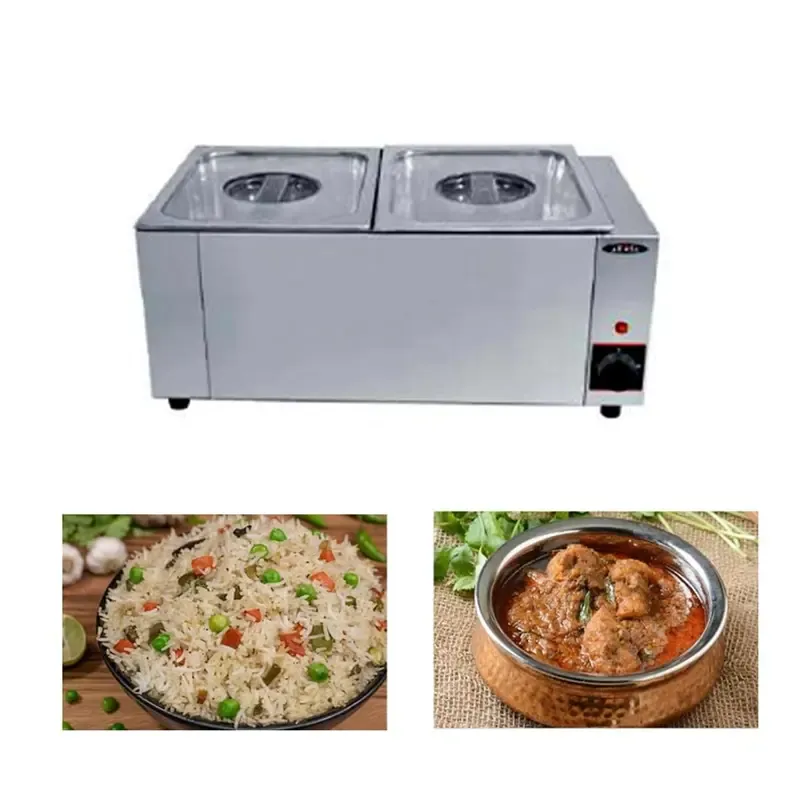 AKASA BM 206 Stainless Steel Electric Bain Marie, 600 W