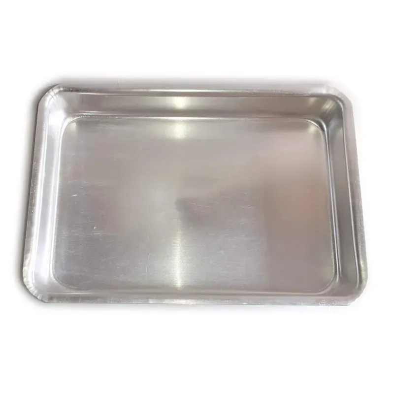 Aluminium 12 x 8 Inch Deep Baking Oven Tray for 2 kg Cake