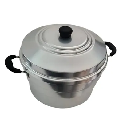 SBWG Gas Operated Aluminium Idli Making Pot with 23 Pieces Idli Per Batch Capacity