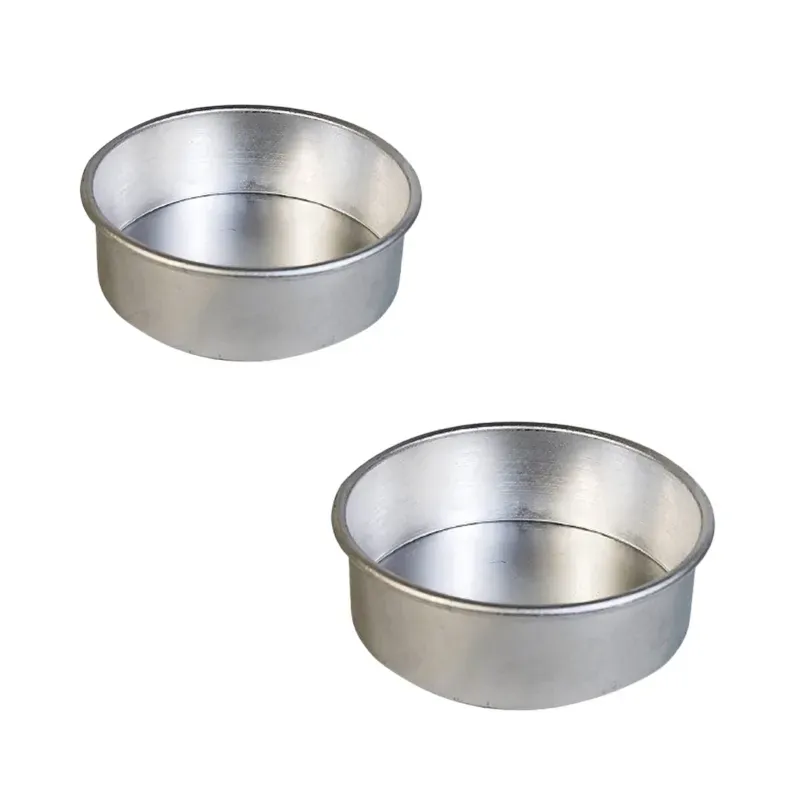 Aluminum (Pack of 20) Baking Mould, 3 Inch and 4 Inch Size for Bakery Use