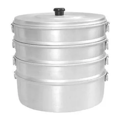 Aluminum 10 Inch 4 Tier Momo Steamer