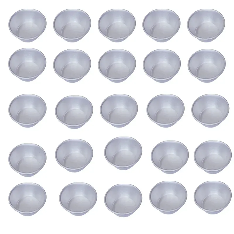 Aluminum (Pack of 35) Muffin Moulds for Baking Supplies