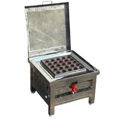Gas Operated Appam Patra Maker, 18 x 18 x 7 Inch
