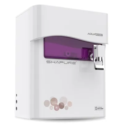 Shapure Aqua 9090 Ro Water Purifier (White Purple) 9 Stage RO With 13 Litre Storage Tank Capacity