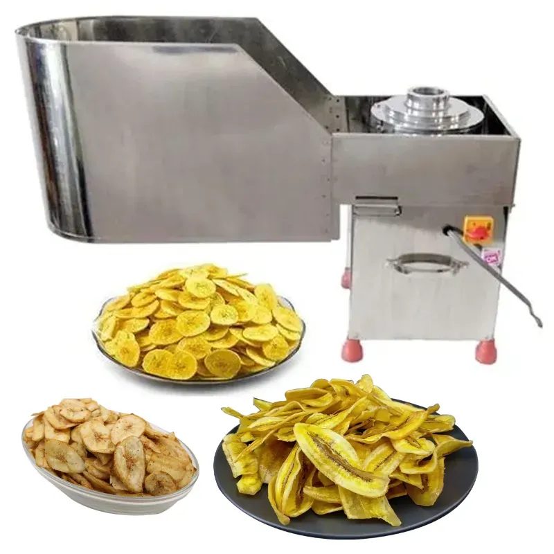 Commercial 1 HP Motor Operated Banana Slicer Machine with 3 Types of Cutting Facility, 500 kg/hr