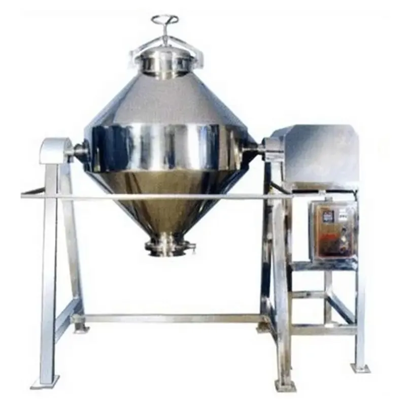 Commercial Stainless Steel Double Cone Blender, 1 – 2 HP, Mild Steel