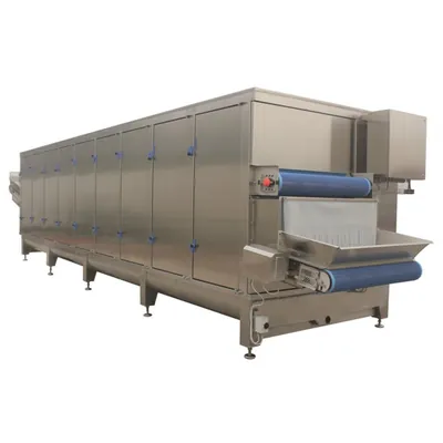 Commercial Automatic Fryum Dryer Machine, SS Body 500 kg/hour