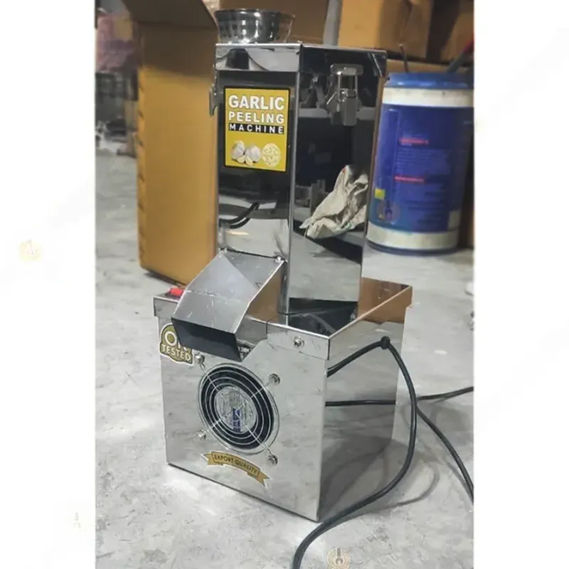 Automatic 5 kg/hr Dry Garlic Peeling Machine with 0.25 HP Motor