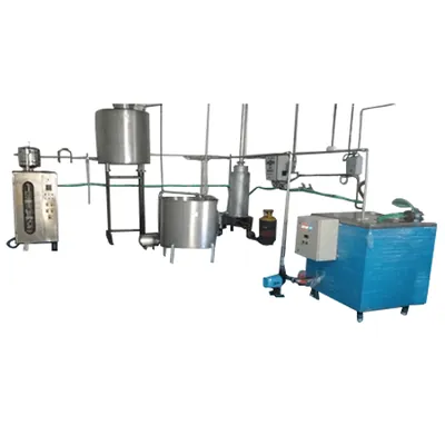 Commercial Semi Automatic 500 Litre Milk Processing Plant