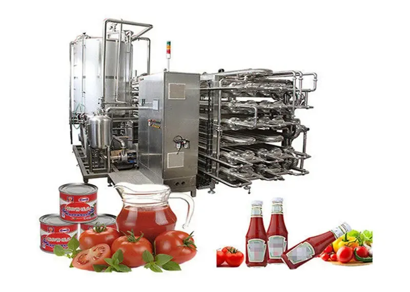 Industrial Semi Automatic Tomato Processing Machine