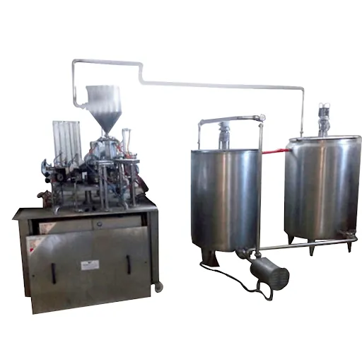 Industrial Automatic Yogurt Processing Plant, 500LPD