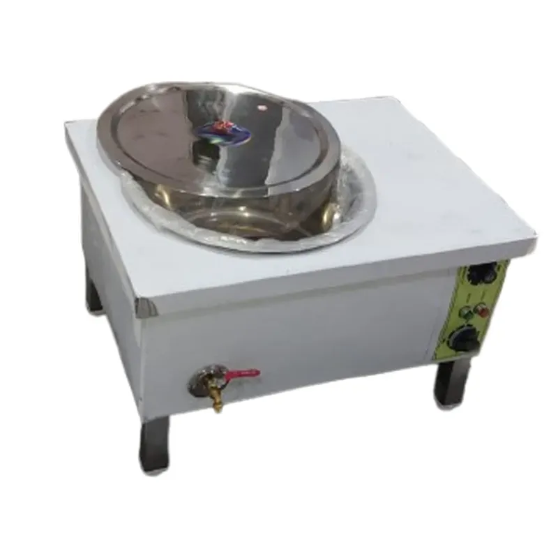 Heavy Duty 10 Litre Pot Electric Bain Marie, 1.5 kW Power, SS Body for Restaurants & Catering