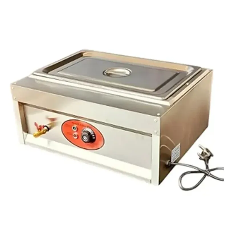 Premium Quality1 Pot 6 Litre 1/3 Electric Operated Bain Marie with 6 Inch Depth