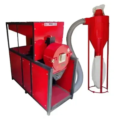 MILL POWER 10 HP Double Chamber 2 in 1 Flour Mill/Pulverizer Machine With Blower, Without Motor