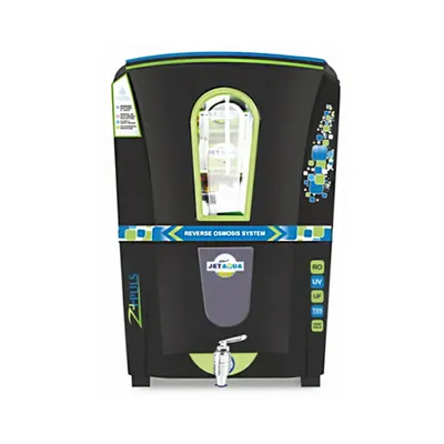 JetAqua Black Alkaline Z Plus 12 Litre/hr (RO + UV + UF) Water Purifier