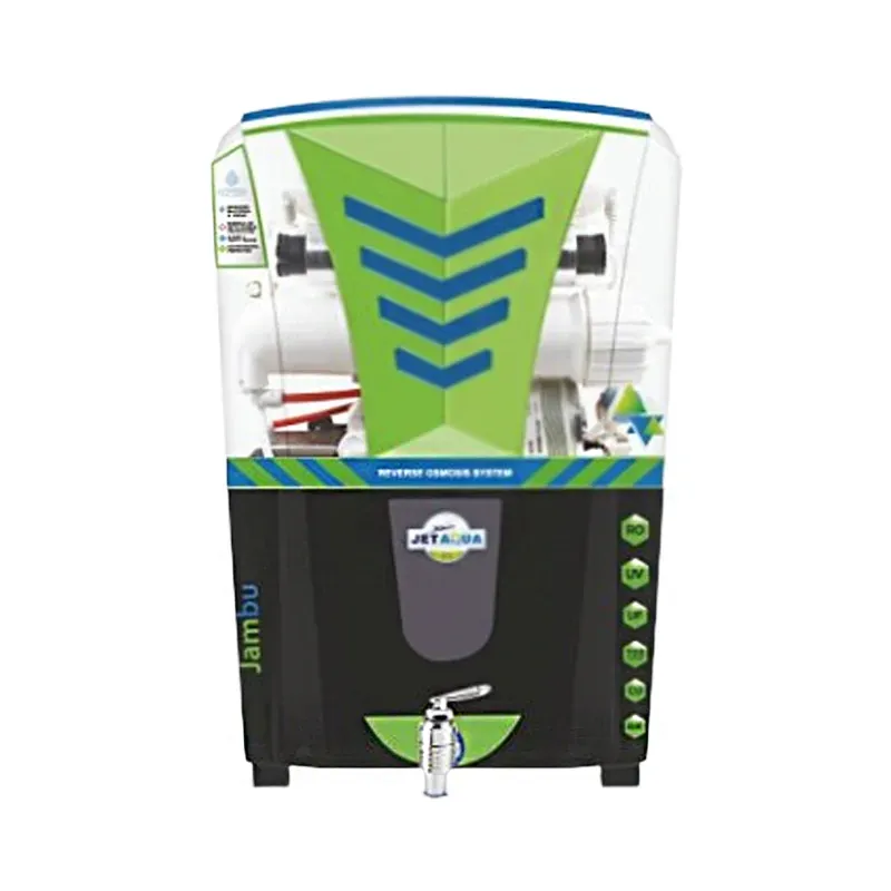 JetAqua Jambu Black Transparent 12 Litre/hr (RO + UV + UF) Water Purifier