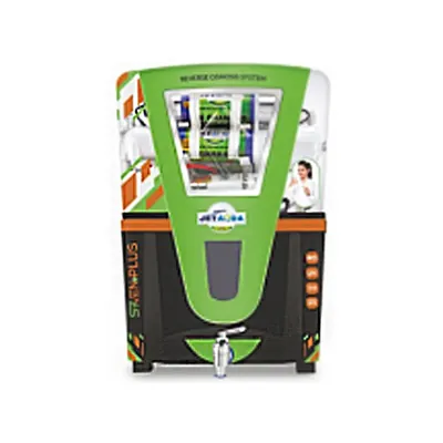 Jetaqua 12 Litre/hr Black Transparent Seven Plus (RO + UV + UF) Water Purifier