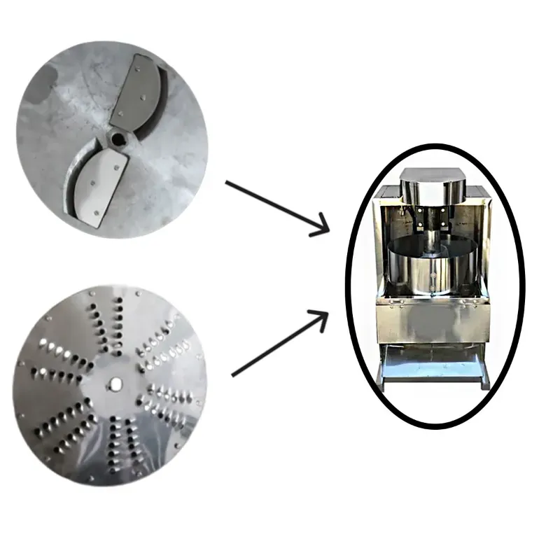 Stainless Steel Blade set (2pcs) for 1 HP Motor Operated Stainless Steel Cabbage Cutter Machine