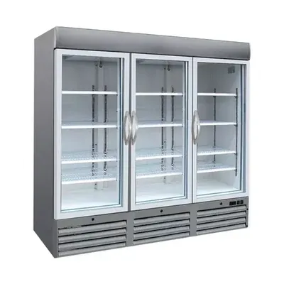 Celfrost 1657 Litre Triple Door Upright Showcase Freezer, NFG 1500G
