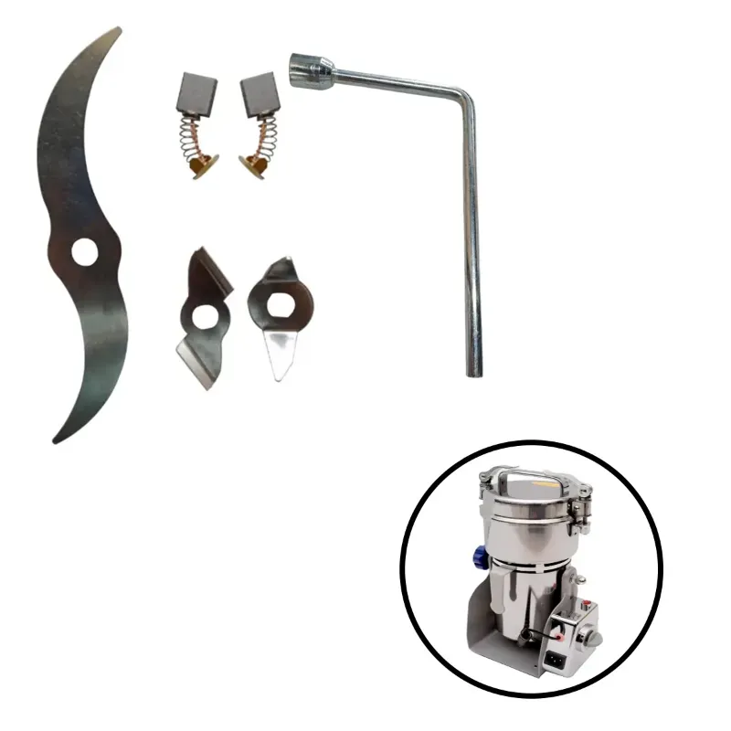 Imperium MG-3500 Gram Blade Set with Blade Opener Wrench for Heavy Duty 3500 g Electric Dry Masala & Herbs Grinder Swing Type 5000 W