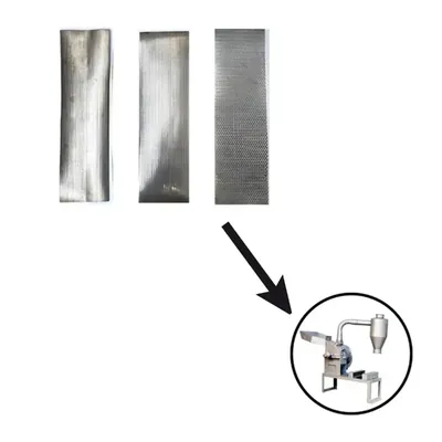 3 Pcs Blower Pulverizer Screen Suitable for 3 HP Blower Pulverizer (Size 17.5 x 5 inch (44.45 x 12.7 cm))