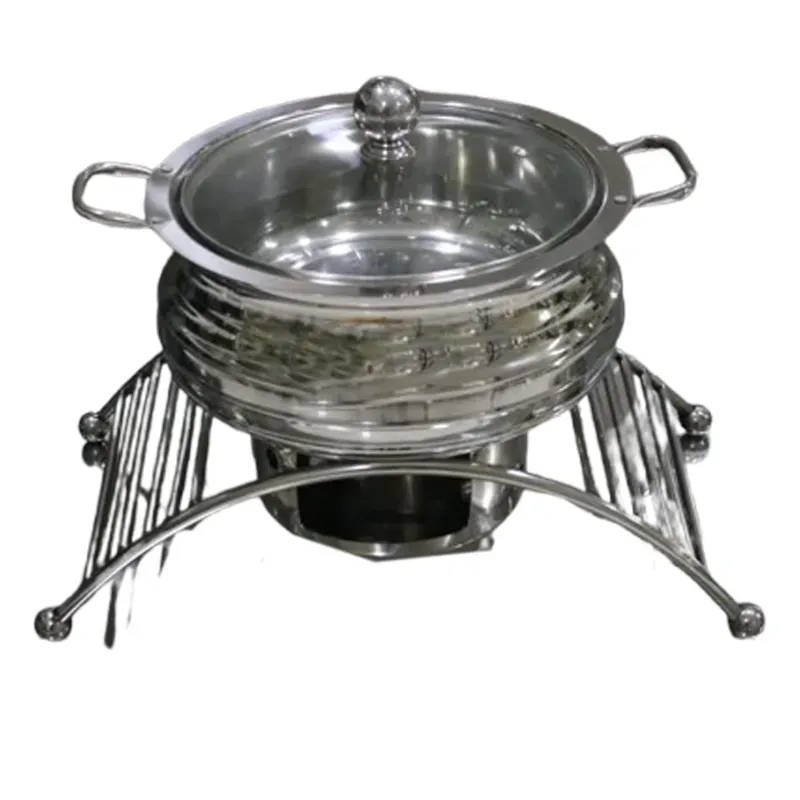 Stainless Steel Bridge Type Chafing Dish With 6 Litre Capacity