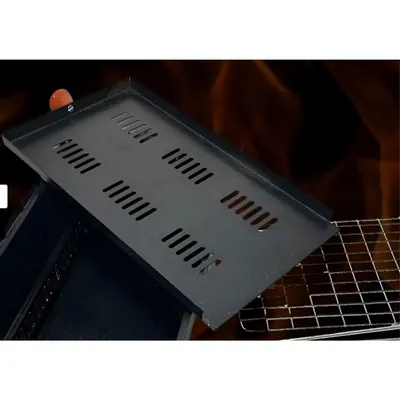 NE GRILLS 19.7 x 9.5 Inch Cast iron Charcoal Tray for 22 Inch Classic Charcoal Barbeque