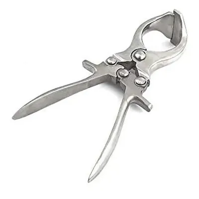 Burdizzo Castrator Veterinary Instrument For Animals, Sheeps, Goats and Pigs, Length 8.5 Inch