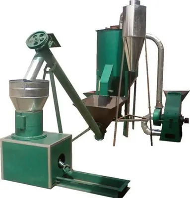 Heavy Duty Cattle Feed Making Machine for Industrial, 80-110 kg/hr, 380-440 V