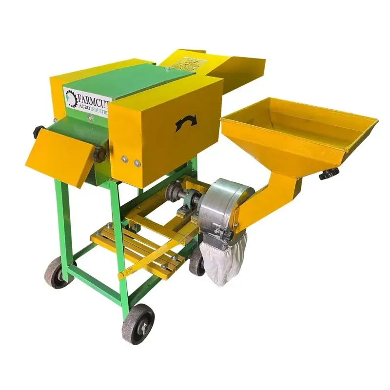 FARMCUT AGRO 2 in 1 Heavy Duty Chaff Cutter Cum Atta Chakki With 3 HP Motor & 1000 kg/Hr Cutting Capacity