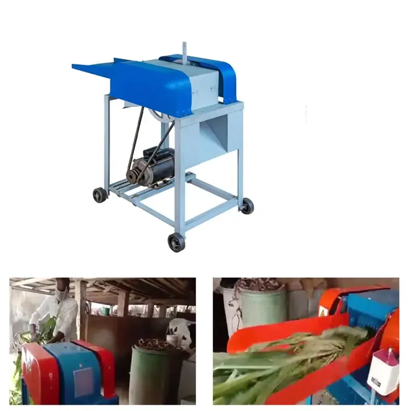 Heavy Duty Chaff Cutter/Grass Cutter 700-1500 kg per hr with 3 HP Motor