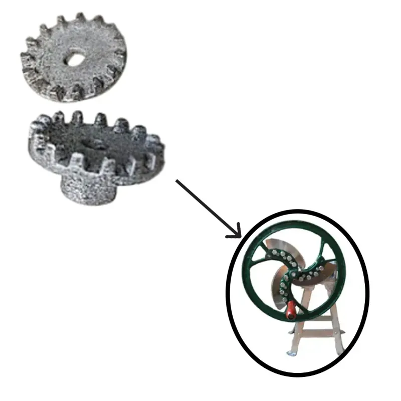 Inner And Outer Chakri For 6 kg Standing Model Bhaji Saag Cutter Machine