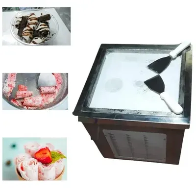 18 x 18 Inch Electric Table Top Tawa Ice Cream Machine