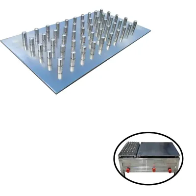 10 x 18 Inch Stainless Steel Puffer Plate for Chapati Bhatti