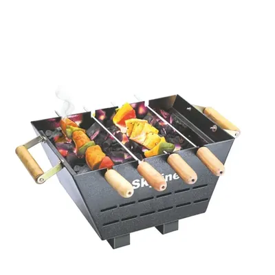 Skyline (Pack of 8) VTL-4500 Charcoal Barbeque with 4 Skews
