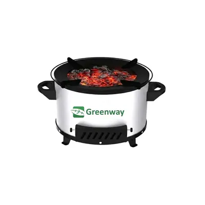 Greenway Ember Charcoal Cooking Stove, Ideal for Household, Small Business Outdoor Cooking, Camping, Barbecue & Grilling
