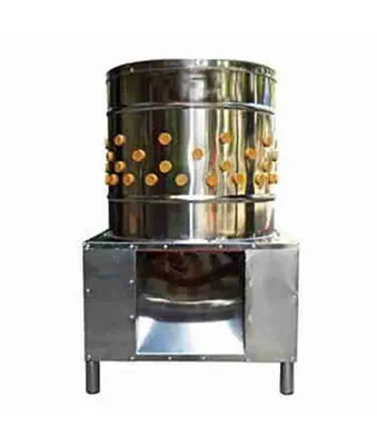 Commercial 10 Birds Chicken De-feathering Machine with 1.5 HP Motor