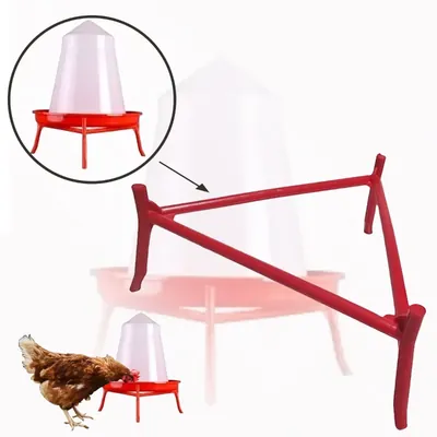 GKI POULTRY Poultry Chick Drinker Stand, (Pack of 50)