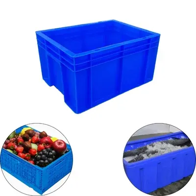 Singhal 19 L Multipurpose Plastic Crate 400 x 300 x 220 mm