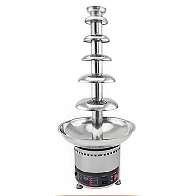 Malabar 4 Tier Chocolate Fountain Fondue Electric Chocolate Melting Machine For Weddings, Parties, Buffets