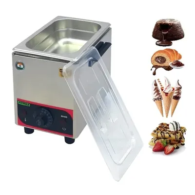 ADORMA CM 15 SGL Stainless Steel Chocolate Melter, 300 W with 1 Year Warranty